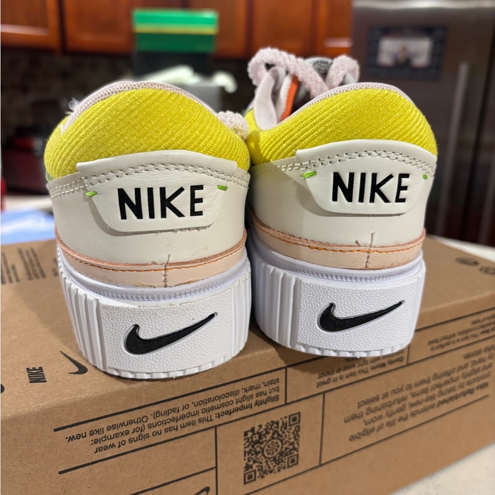 Nike New Flex Runner 3 Grey/ Withe Mesh Preschool Sneaker Shoes FN1449-001 - Picture 4 of 9